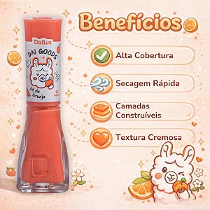 Esmalte Cremoso Dailus Dai Goods Pé De Laranja 8ml
