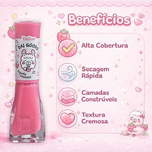 Esmalte Cremoso Dailus Dai Goods Iogurte Cremoso 8ml