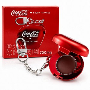 Balm Labial Bruna Tavares Coca-Cola Pop Charm Com Acessório Para Chaveiro