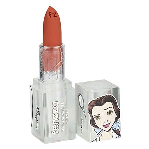 Batom Matte Velvet Fenzza Disney Princesa Bela Booksmart Dis112