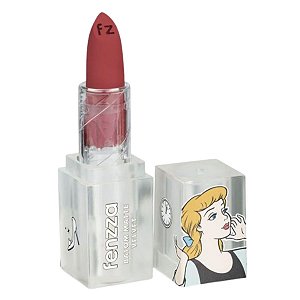 Batom Matte Velvet Fenzza Disney Princesa Cinderela Charming Dis112