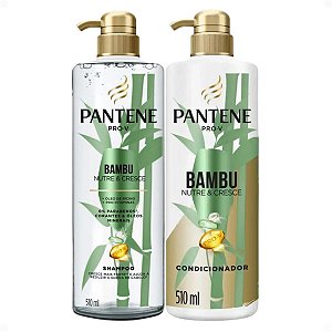 Kit Pantene Pro-V Bambu Nutre e Cresce: Shampoo e Condicionador 510ml