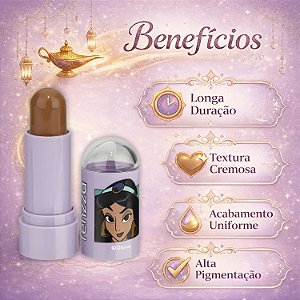 Contorno Stick Fenzza Disney Princesa Jasmine Lamp Dis109