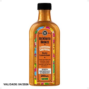 Iluminador Corporal Lola Be(m)dito Bronze Efeito Bronzeado 200ml Validade: 04/2026