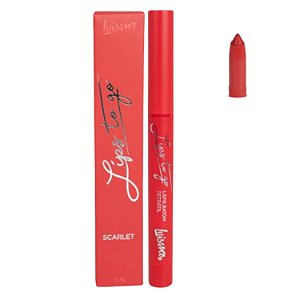 Lápis Batom Retrátil Luisance Lips To Go Scarlet Ref.:L7008