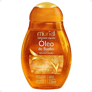 Sabonete Líquido Muriel Óleo De Banho Tradicional Gourmand 230ml