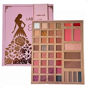 Paleta De Maquiagem Labranche Face Palette Sombra, Batom, Blush, Iluminador, Contorno e Sobrancelha Ref.: La2331