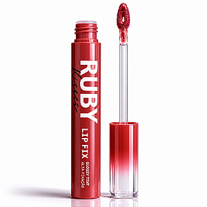 Lip Fix Ruby Kisses Glossy Tint Alta Fixação Sweet Brown Lgt04bb