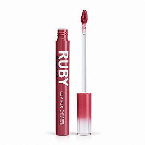 Lip Fix Ruby Kisses Glossy Tint Alta Fixação Berry Charm Lgt05bb