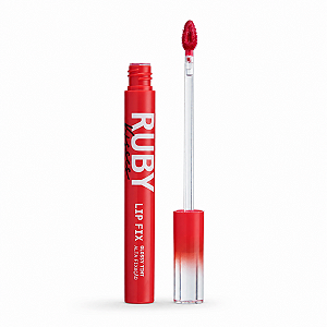 Lip Fix Ruby Kisses Glossy Tint Alta Fixação Cherry Kiss Lgt06bb