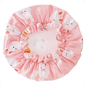 Touca De Banho 2 Em 1 Infantil Proart Mini Coelho Mtb01b