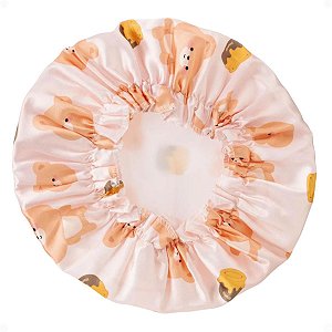 Touca De Banho 2 Em 1 Infantil Proart Mini Urso Mtb02b