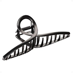 Piranha Para Cabelo Metal Black Laço Pdc63b