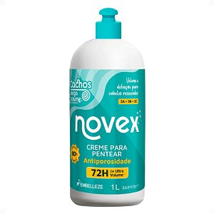 Creme Para Pentear Novex Cachos Mega Volume Antiporosidade 1L