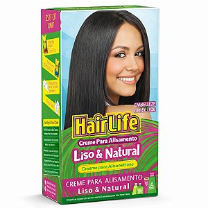 Creme Para Alisamento Tioglicolato Embelleze HairLife Liso e Natural