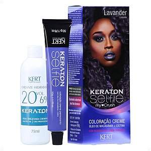 Coloração Creme Kert Keraton Selfie My Crush Lavander