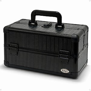 Maleta de Maquiagem Ruby´s Preta com 2 Bandejas Fs-1160ff