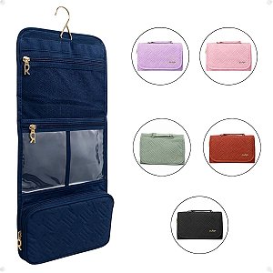 Necessaire Dobrável com Compartimentos Organizadores Ruby´s Necf-161b