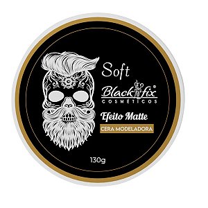 Cera Modeladora Black Fix Efeito Matte 130g