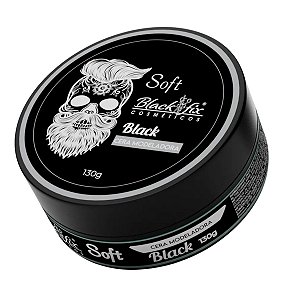 Cera Modeladora Black Fix Soft Black 130g