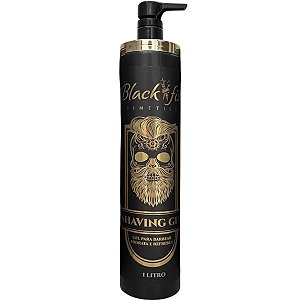 Black Fix Gel Para Barbear Shaving Gel 1L
