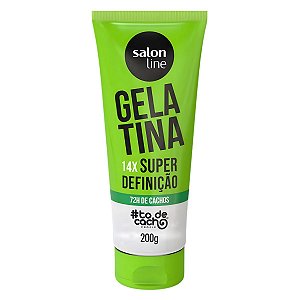 Gelatina Capilar Salon Line #ToDeCacho Super Definição 200g