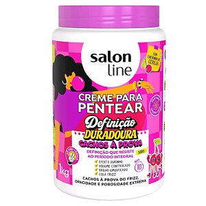 Creme Para Pentear Salon Line Definição Duradoura Cachos à Prova 1Kg