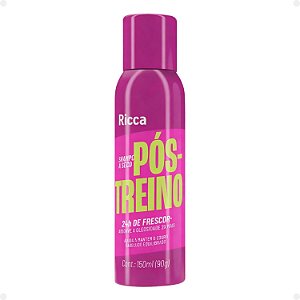 Shampoo a Seco Ricca Pós-Treino 150ml