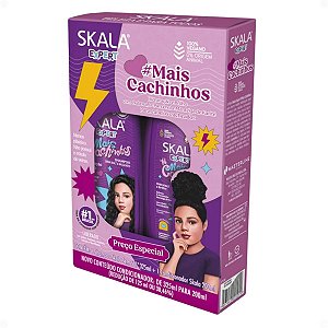 Kit Skala Expert Mais Cachinhos: Shampoo 325ml e Condicionador 200ml