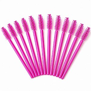 Pincel para Cílios e Sobrancelhas Meily’s Descartável Cores Variadas Mac-294