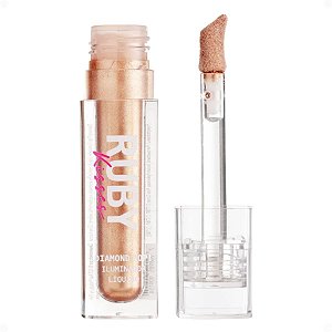 Iluminador Líquido Ruby Kisses Diamond Pop! Golden Dlh03bb