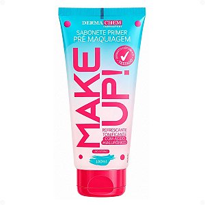 Sabonete Primer Facial Dermachem Pré-Maquiagem Make Up! Com Ácido Hialurônico 100ml