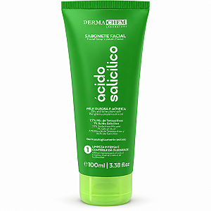 Sabonete Facial Dermachem Ácido Salicílico Pele Oleosa e Acneica 100ml