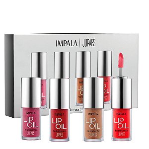Kit Impala Ju Paes Virando O Jogo Lip Oil Com 4