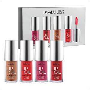 Kit Impala Ju Paes Virango O Jogo Lip Oil Com 4