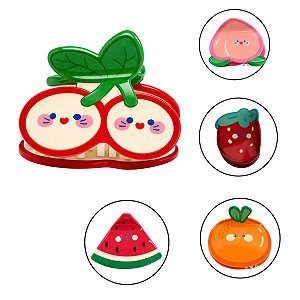 Piranha de Cabelo Acetato Frutas Com Carinha 6 x 6cm Mgbf27207