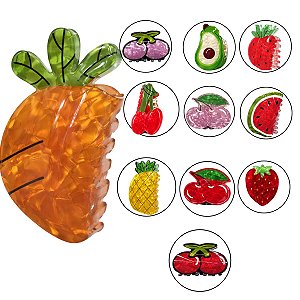 Piranha de Cabelo Acetato Frutas Big 4,5 x 7,5cm Mgcf17008