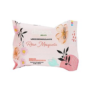 Lenço Demaquilante Dapop SkinCare Rosa Mosqueta