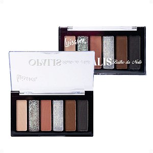 Paleta De Sombras Luisance Opalis Brilho Da Noite Ref.: L3297