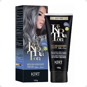 Tonalizante Kert Keraton Banho de Brilho Vegan Granny Cinza Titânio 100g