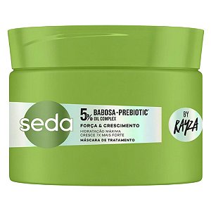 Máscara De Tratamento Seda By Rayza Babosa-Prebiotic Força e Crescimento 300g