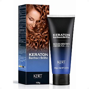 Tonalizante Kert Keraton Banho de Brilho Vegan Cobre Ruivo Natural 100g