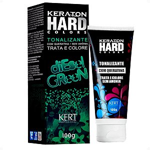Kert Keraton Hard Colors Tonalizante Diesel Green 100g