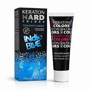 Kert Keraton Hard Colors Tonalizante Índie Blue 100g