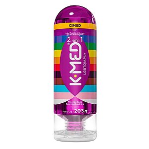 Lubrificante Íntimo 2 Em 1 Cimed K-Med Lgbtqiapn+ 203g