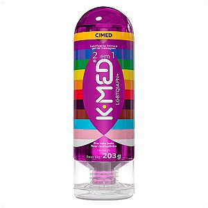 Lubrificante Íntimo 2 Em 1 Cimed K-Med Lgbtqiapn+ 203g