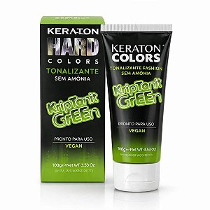 Tonalizante Keraton Neon Colors Kriptonit Green Kert 100g