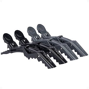 Clips de Cabelo Crocodilo Power Vertix 112mm 4un Cód.3186