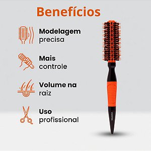 Escova Pro Salon Vertix 19mm Cód:1168
