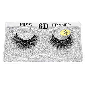 Cílios Postiços 6d Miss Frandy 12 C19-12116